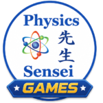 physics sensei games full logo Physics problems usually start with a formula.Physics Sensei Games start with a situation.