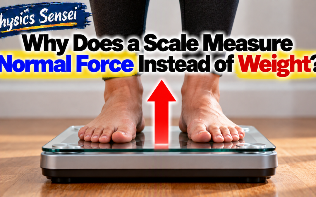 Why Does a Scale Measure Normal Force Instead of Weight?