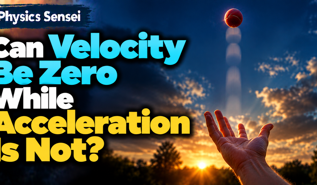 Can Velocity Be Zero While Acceleration Is Not?