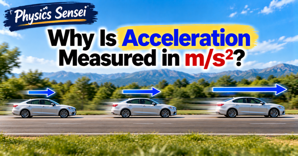 Why Is Acceleration Measured in m/s²?