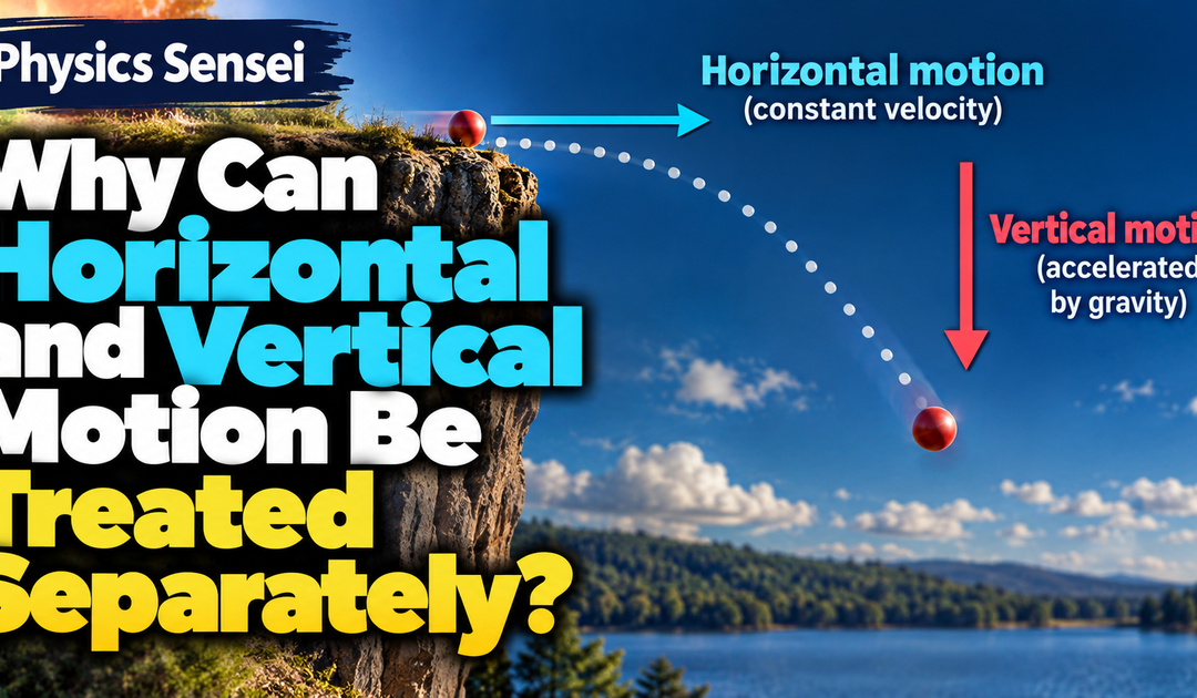 Why Can Horizontal and Vertical Motion Be Treated Separately?