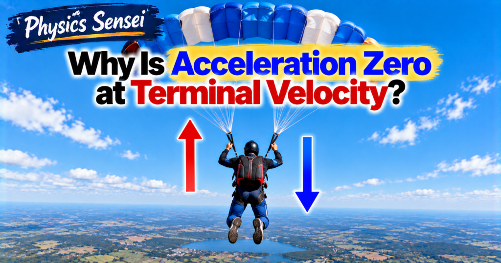 Why Is Acceleration Zero at Terminal Velocity?