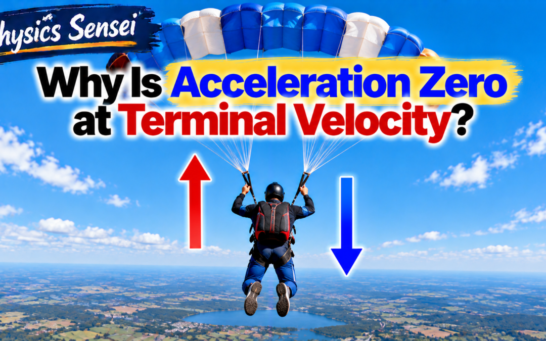 Why Is Acceleration Zero at Terminal Velocity?