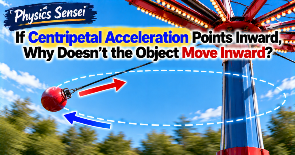 If Centripetal Acceleration Points Inward, Why Doesn’t the Object Move Inward?