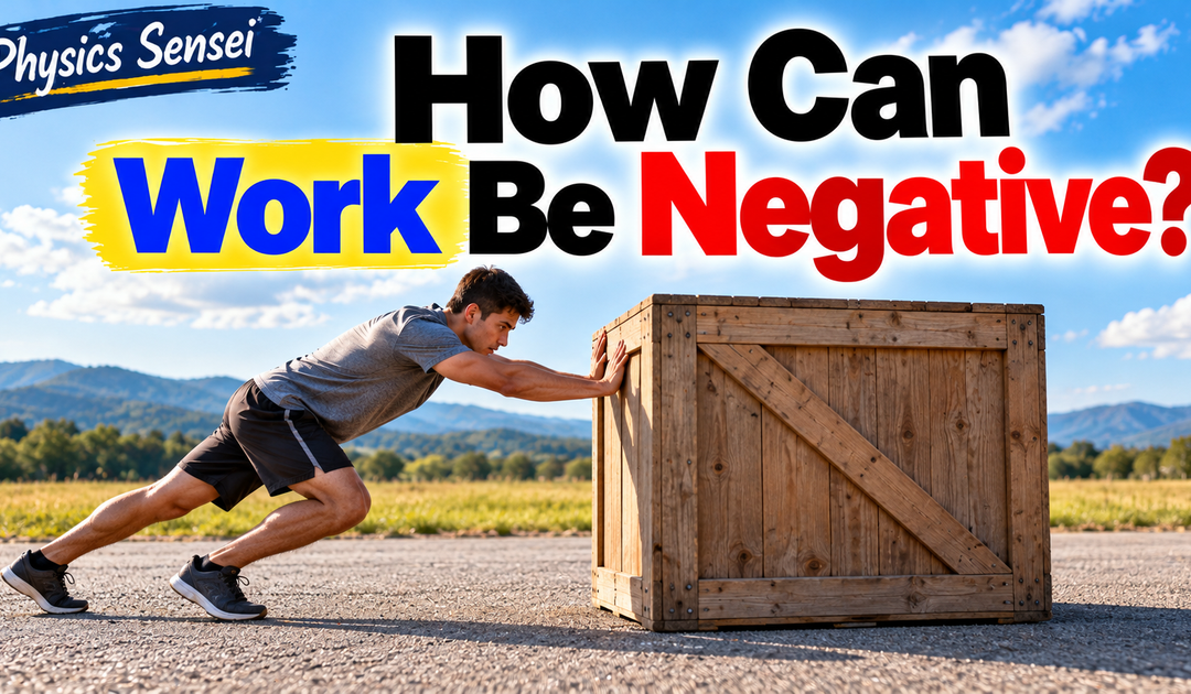 How Can Work Be Negative?