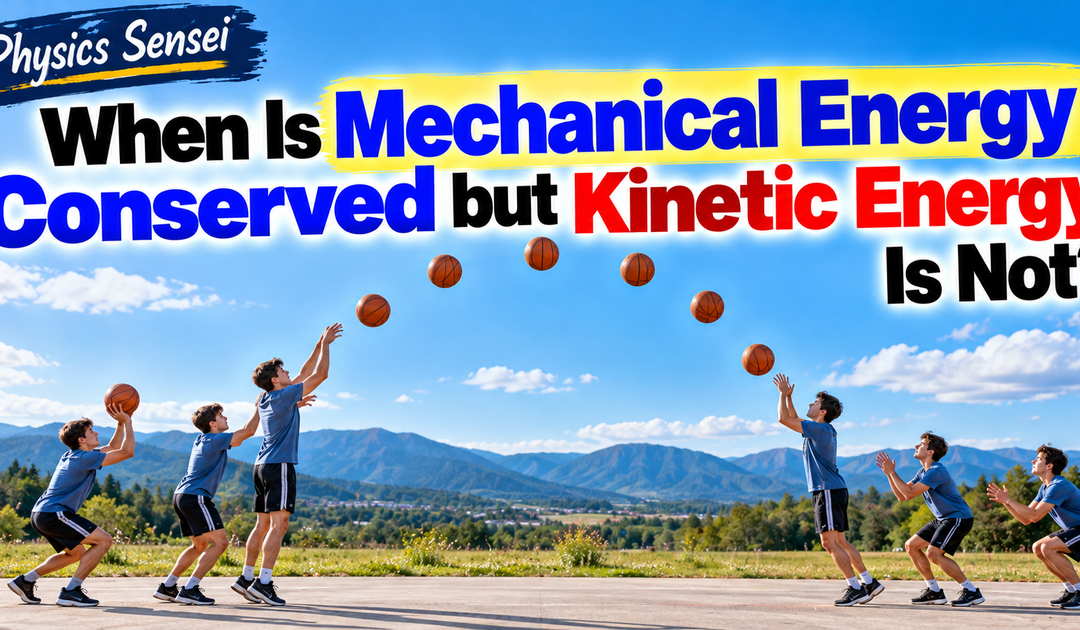 When Is Mechanical Energy Conserved but Kinetic Energy Is Not?