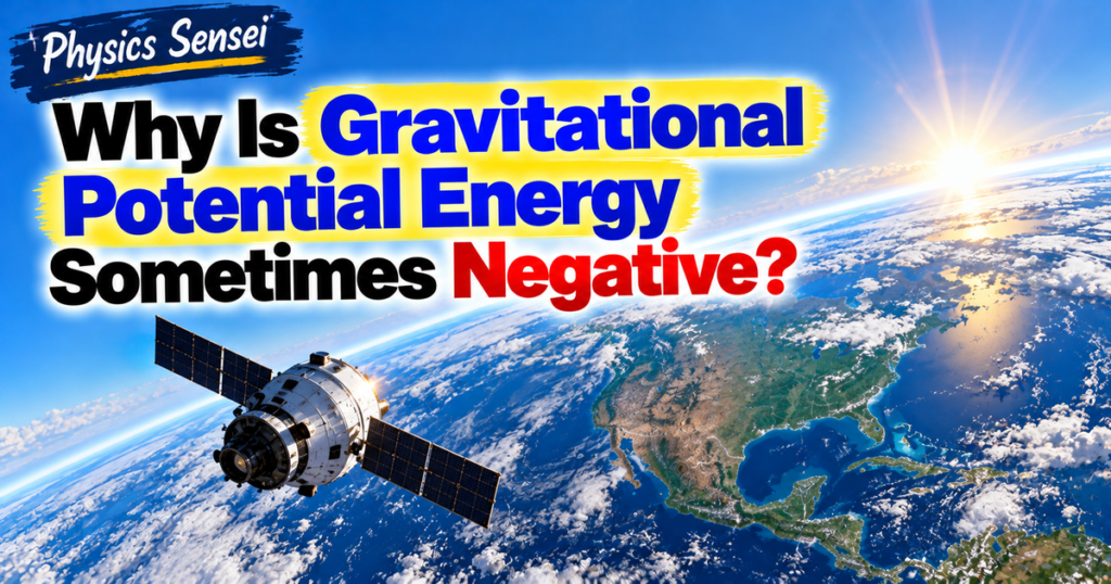 Why Is Gravitational Potential Energy Sometimes Negative?
