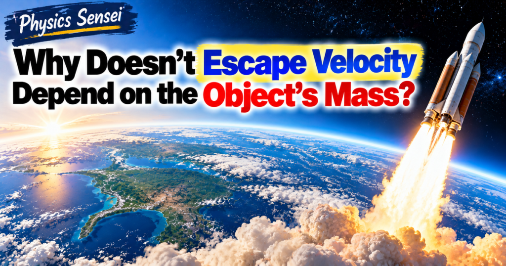 Why Doesn’t Escape Velocity Depend on the Object’s Mass?