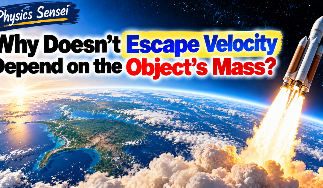 Why Doesn’t Escape Velocity Depend on the Object’s Mass?