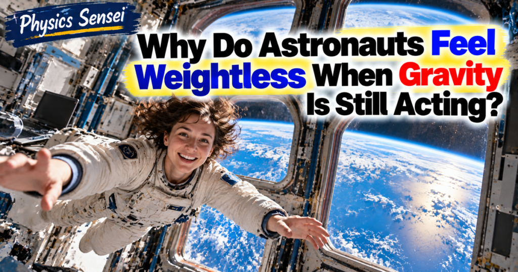 Why Do Astronauts Feel Weightless When Gravity Is Still Acting?