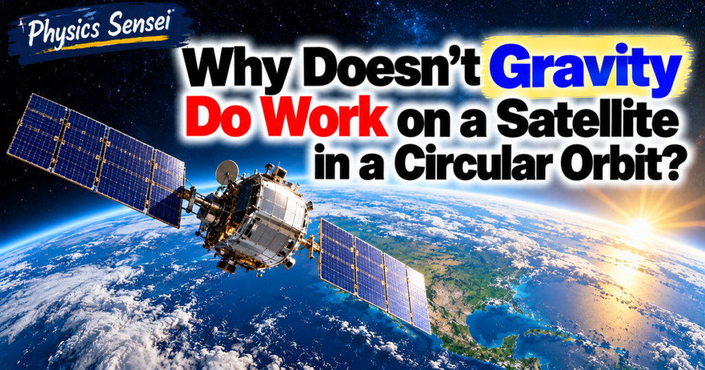 Why Doesn’t Gravity Do Work on a Satellite in a Circular Orbit?