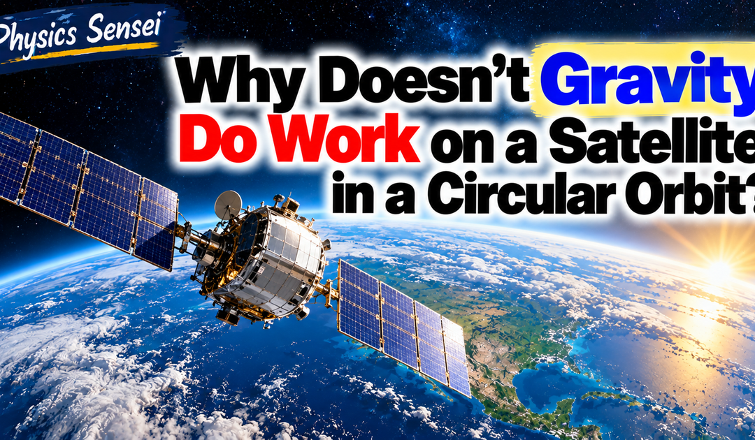 Why Doesn’t Gravity Do Work on a Satellite in a Circular Orbit?