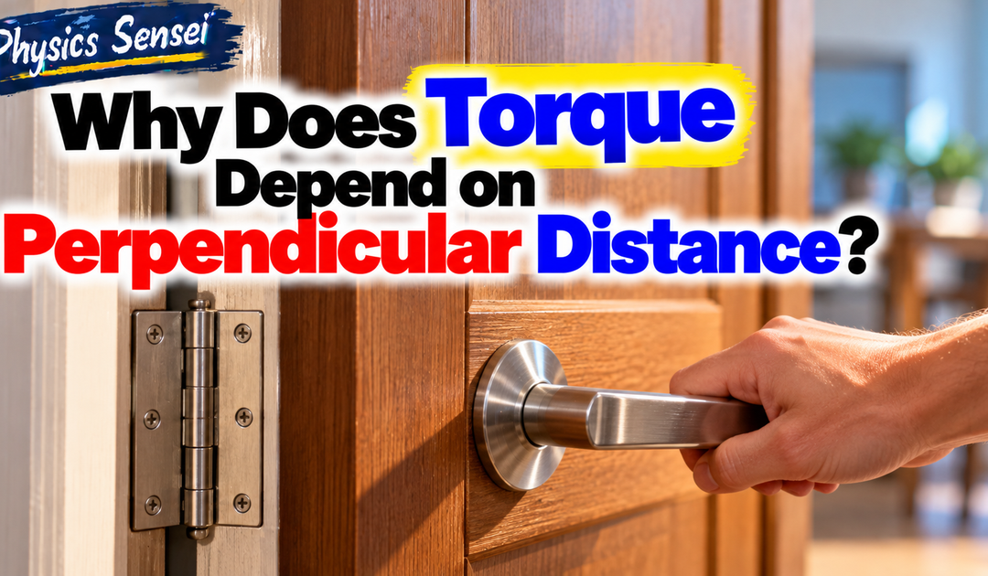 Why Does Torque Depend on Perpendicular Distance?