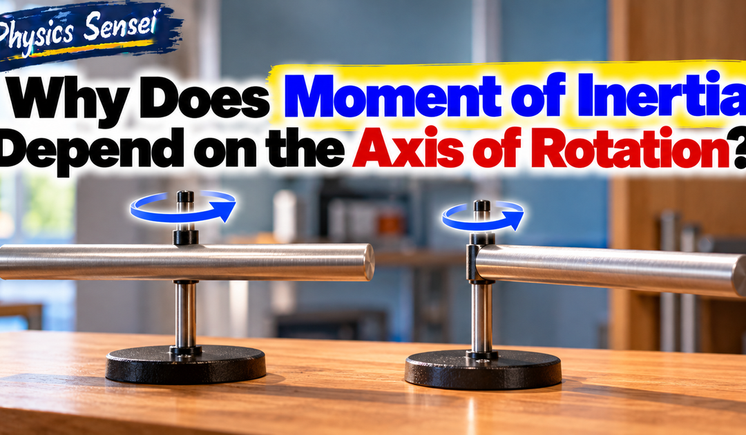 Why Does Moment of Inertia Depend on the Axis of Rotation?