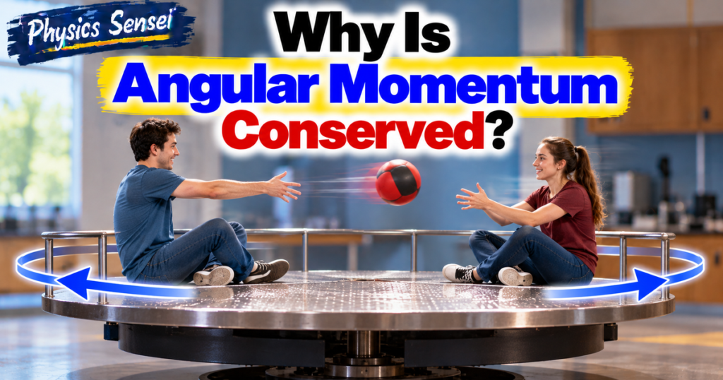 Why Is Angular Momentum Conserved?