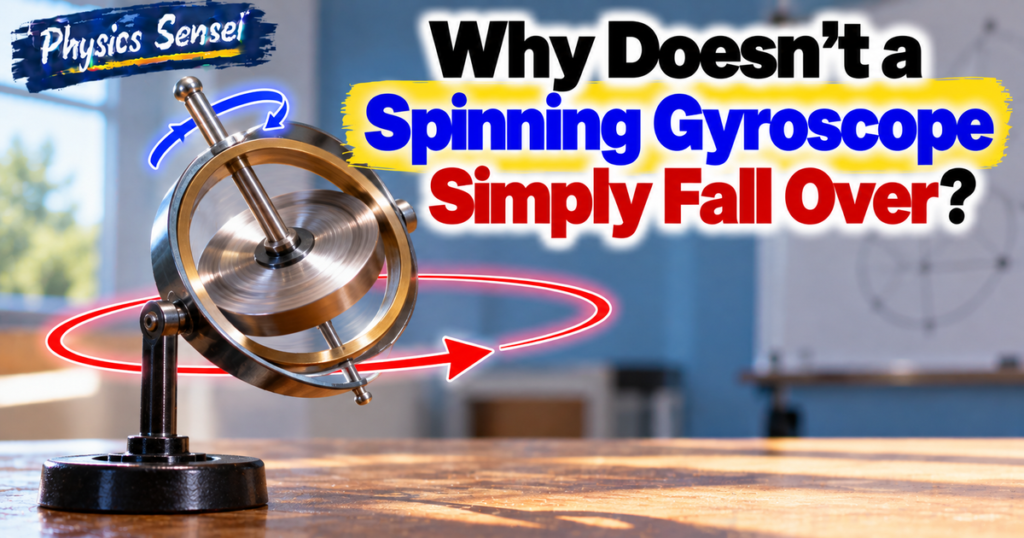 Why Doesn’t a Spinning Gyroscope Simply Fall Over?