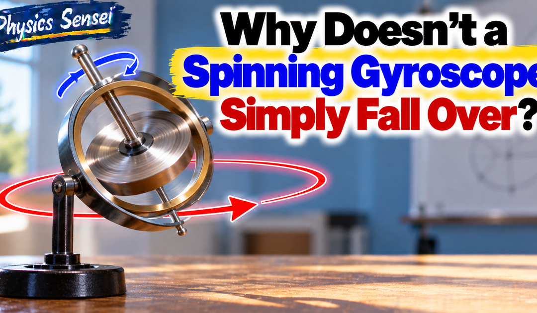 Why Doesn’t a Spinning Gyroscope Simply Fall Over?