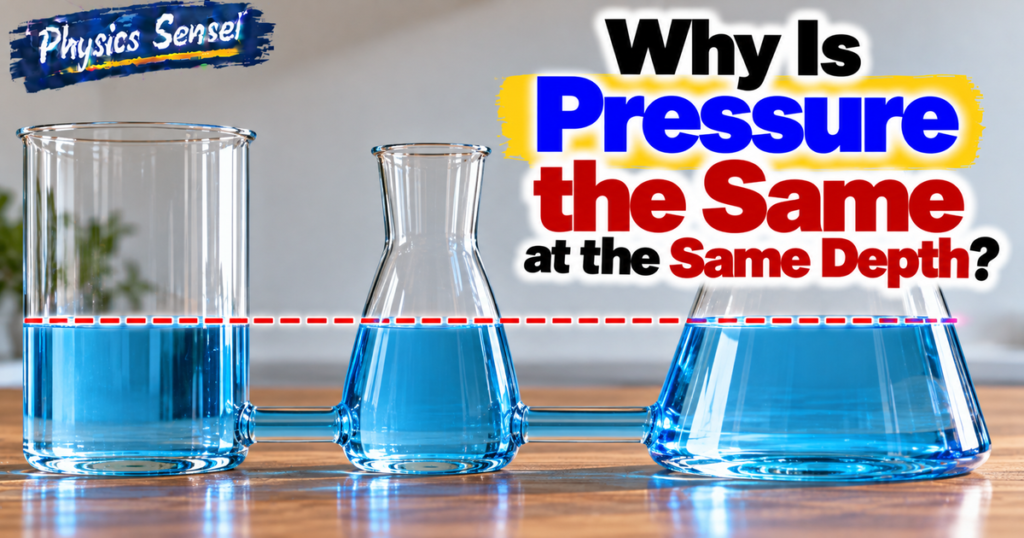 Why Is Pressure the Same at the Same Depth?