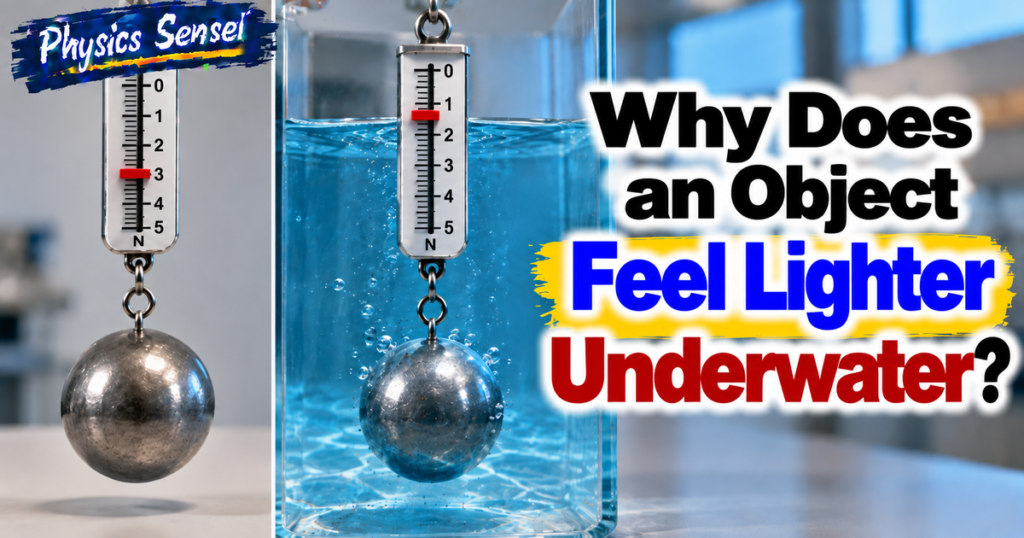 Why Does an Object Feel Lighter Underwater?