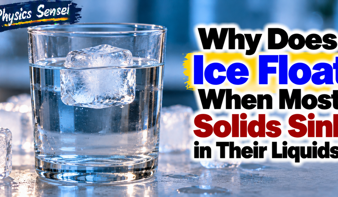 Why Does Ice Float When Most Solids Sink in Their Liquids?