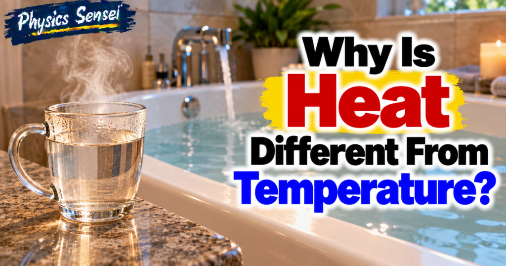 Why Is Heat Different From Temperature?