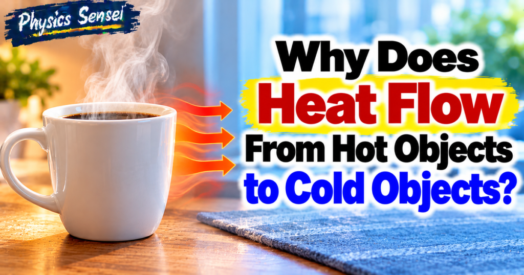 Why Does Heat Flow From Hot Objects to Cold Objects?
