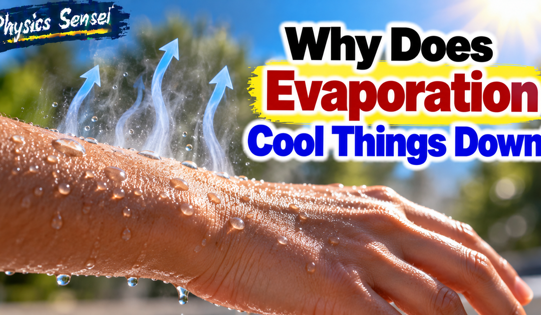 Why Does Evaporation Cool Things Down?