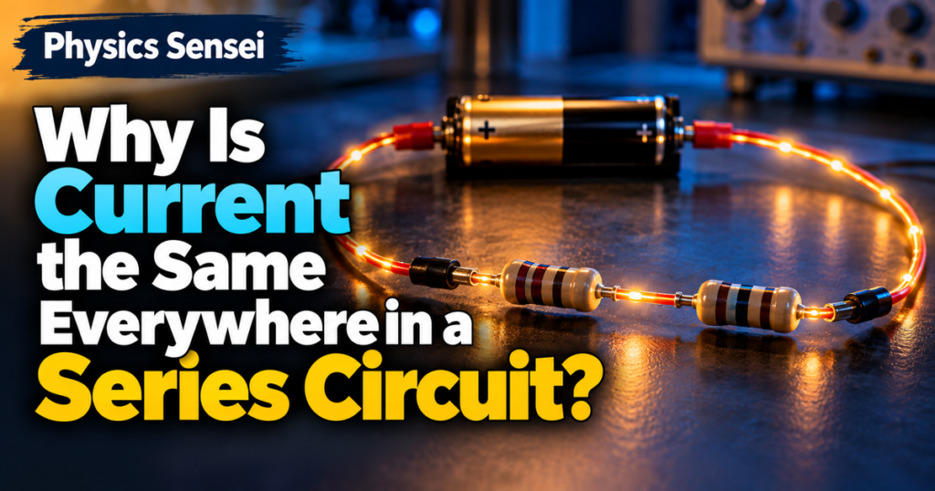 Why Is Current the Same Everywhere in a Series Circuit?