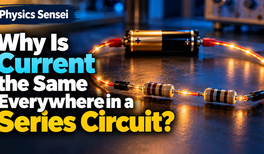 Why Is Current the Same Everywhere in a Series Circuit?