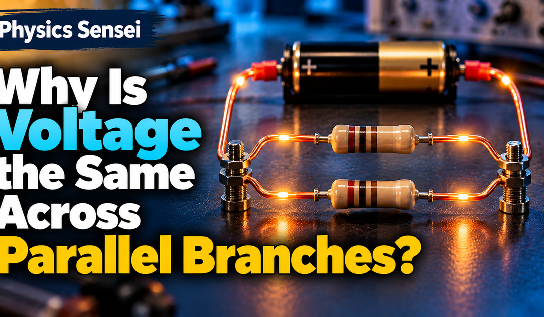 Why Is Voltage the Same Across Parallel Branches?