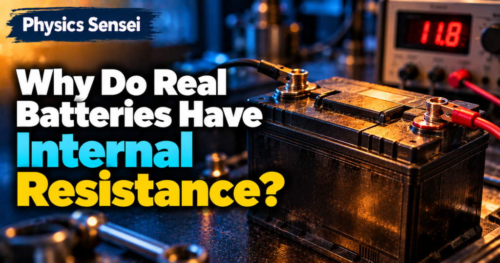 Why Do Real Batteries Have Internal Resistance?
