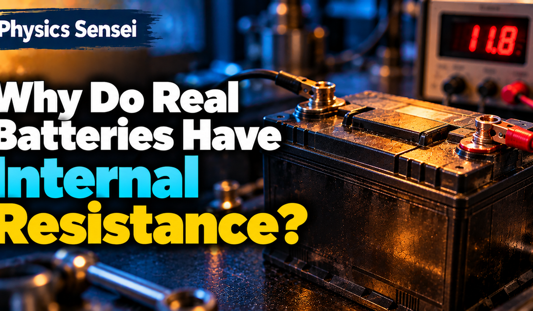 Why Do Real Batteries Have Internal Resistance?