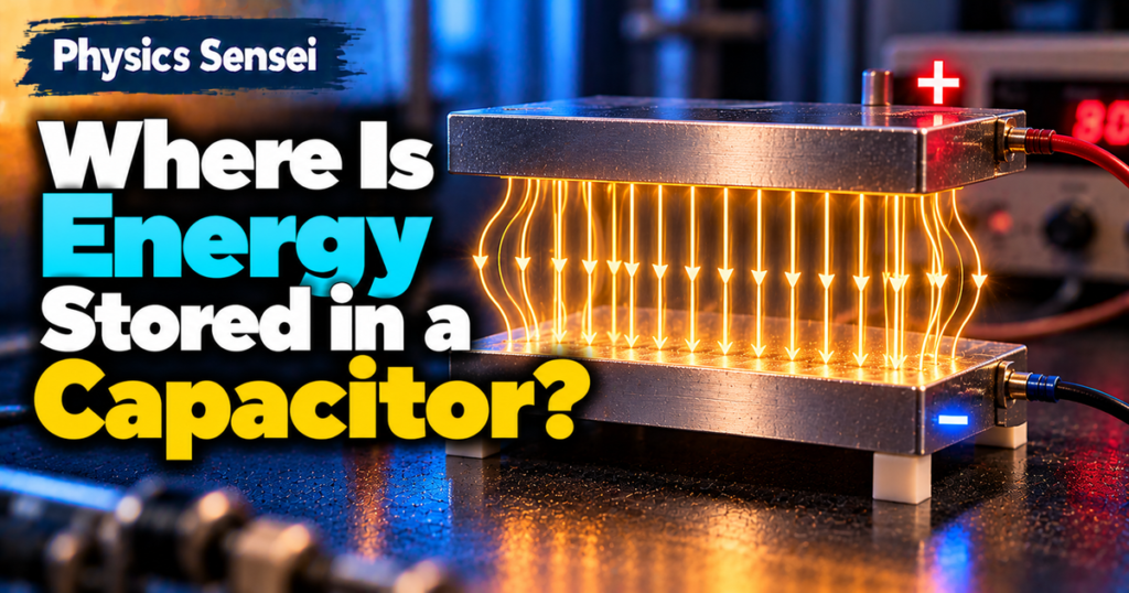 Where Is Energy Stored in a Capacitor?