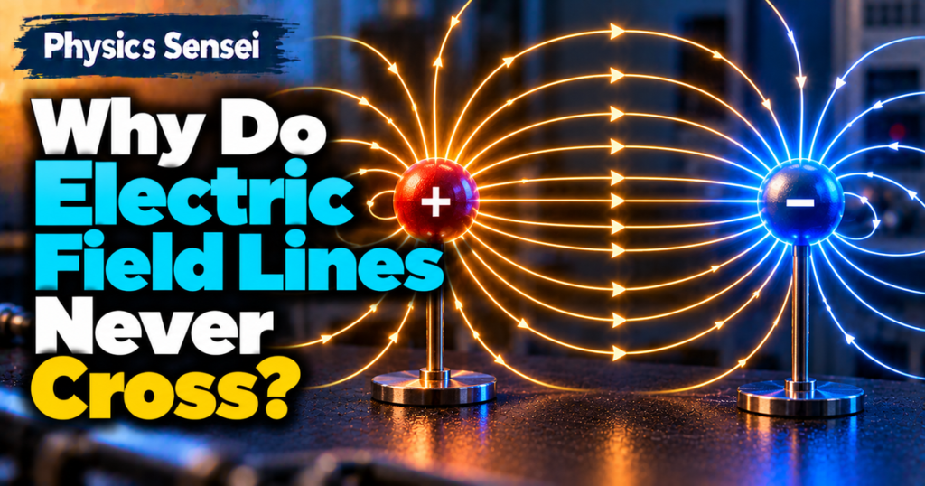 Why Do Electric Field Lines Never Cross?