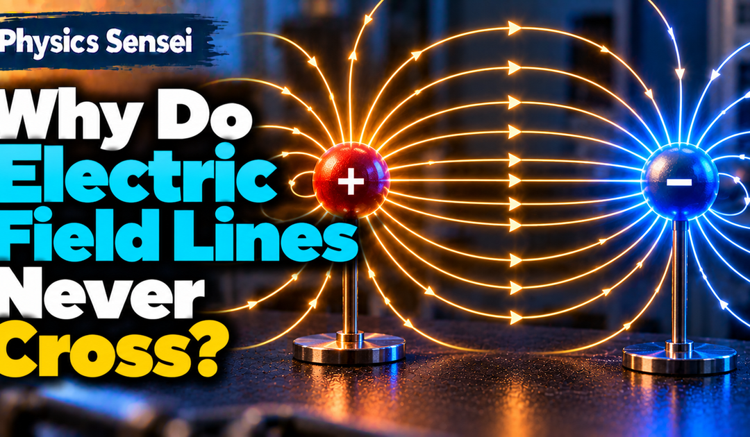 Why Do Electric Field Lines Never Cross?