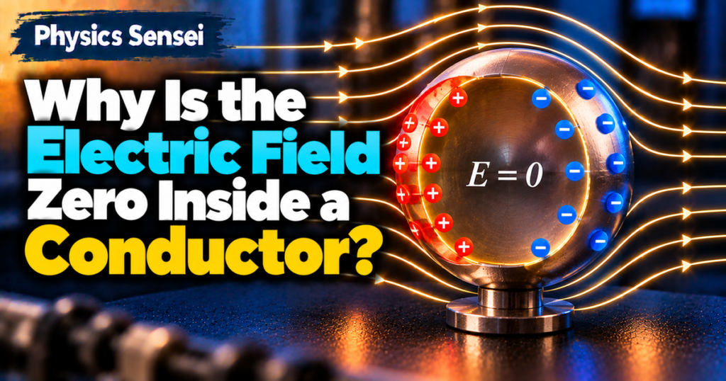 Why Is the Electric Field Zero Inside a Conductor in Electrostatic Equilibrium?