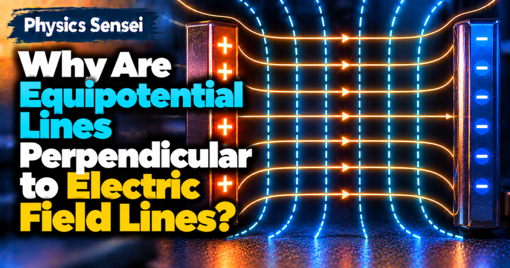 Why Are Equipotential Lines Perpendicular to Electric Field Lines?