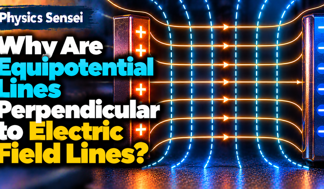 Why Are Equipotential Lines Perpendicular to Electric Field Lines?