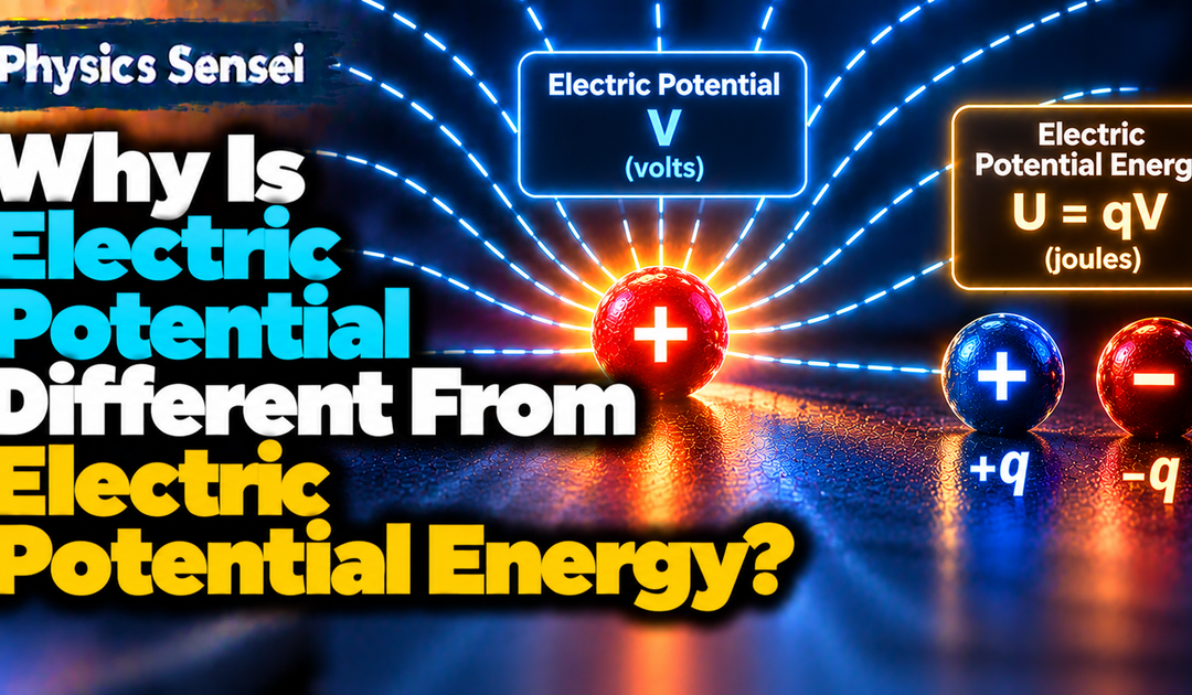 Why Is Electric Potential Different From Electric Potential Energy?